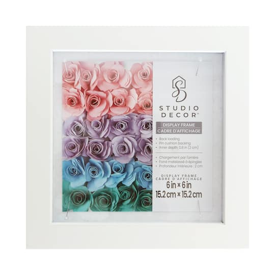 Flat White Display Frame by Studio Décor®